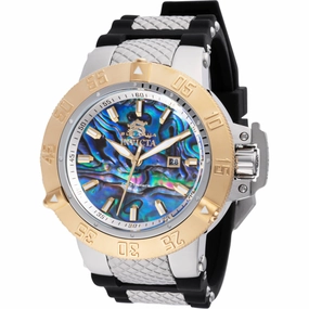 Invicta Men's Watch - Subaqua Noma III Silver Steel and Black Strap Quartz | 46456