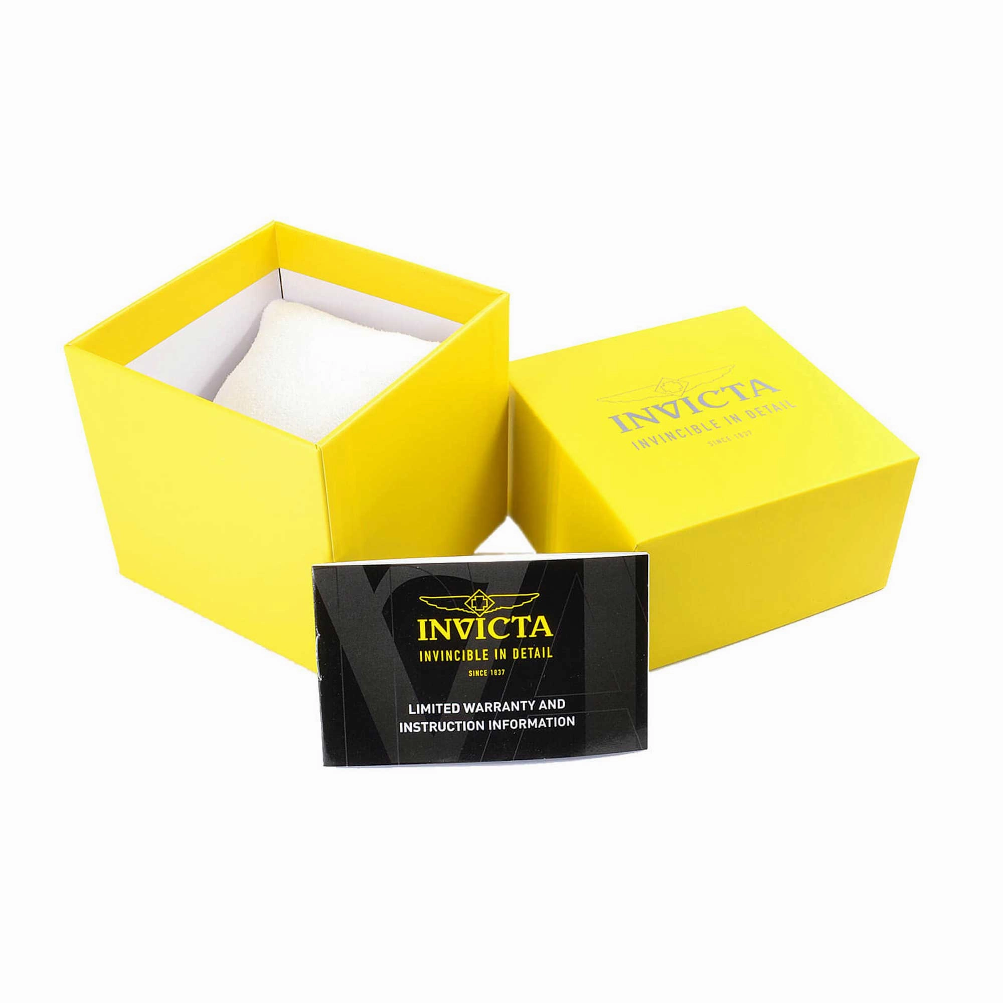 Invicta Men's Watch - Subaqua Poseidon Gunmetal and Yellow Dial Bracelet | 47180