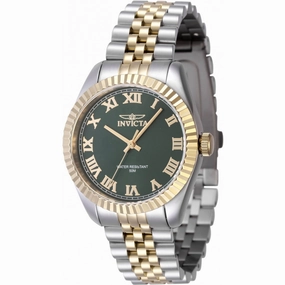 Invicta Women's Watch - Specialty Quartz Green Dial Two Tone Bracelet | 47415