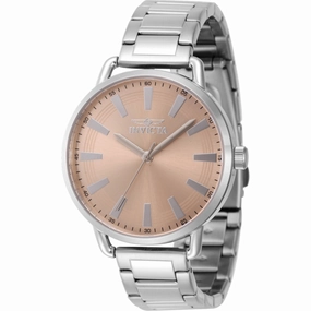Invicta Women's Watch - Wildflower Light Pink Dial Stainless Steel Bracelet | 46329
