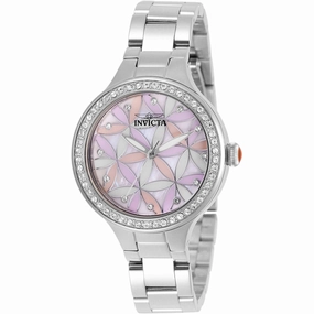 Invicta Women's Watch - Wildflower Quartz Grey, Pink, Purple Dial Bracelet | 28823