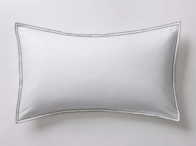 Italian Embroidered Percale Sham