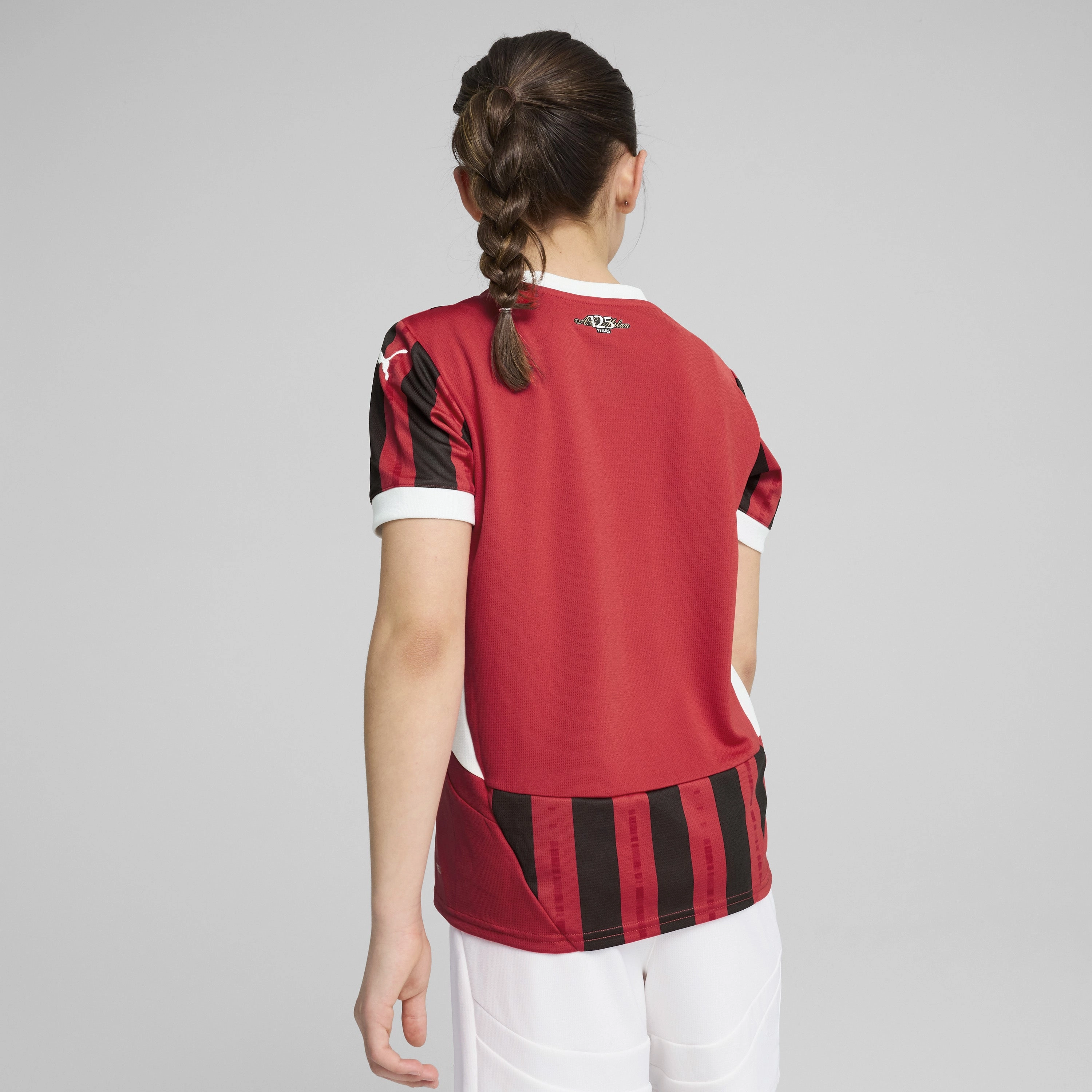 Junior's AC Milan 2024/25 Home Replica Soccer Jersey