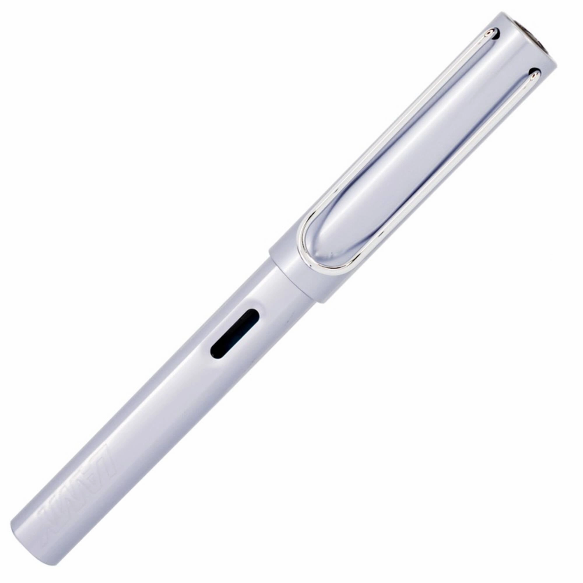 Lamy Fountain Pen - AL-Star Aluminium Body Plastic Grip, Azure, Extra Fine | L38AEF