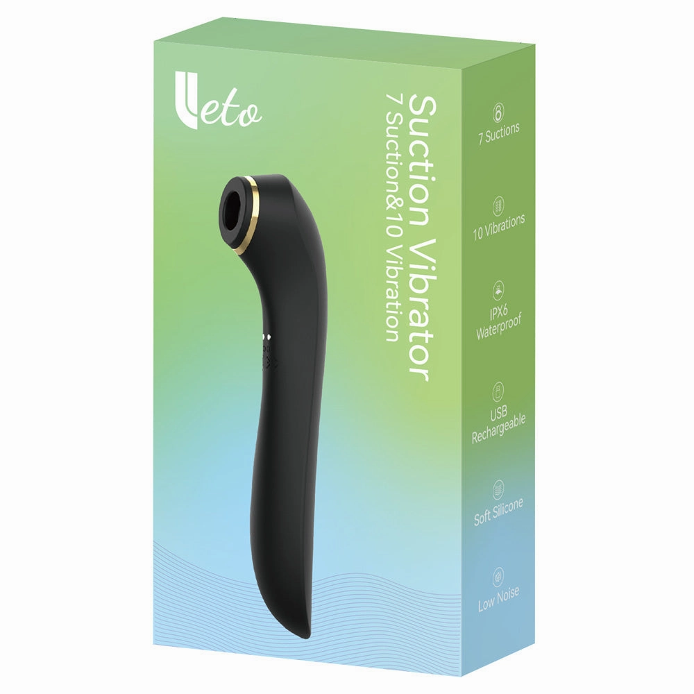 Leto Blaze 2-In-1 Clitoral Suction Vibrator