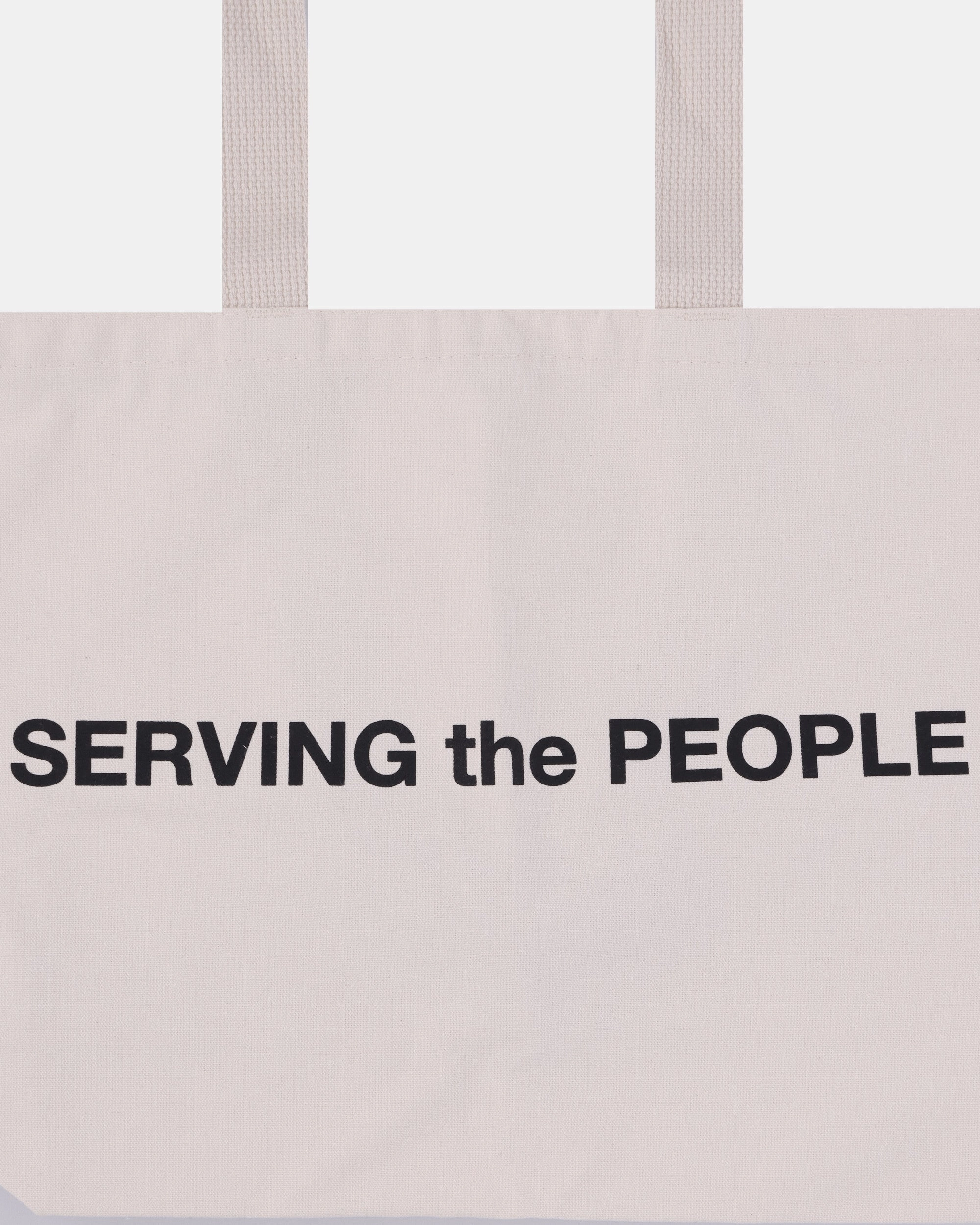 Logo Tote Bag Beige