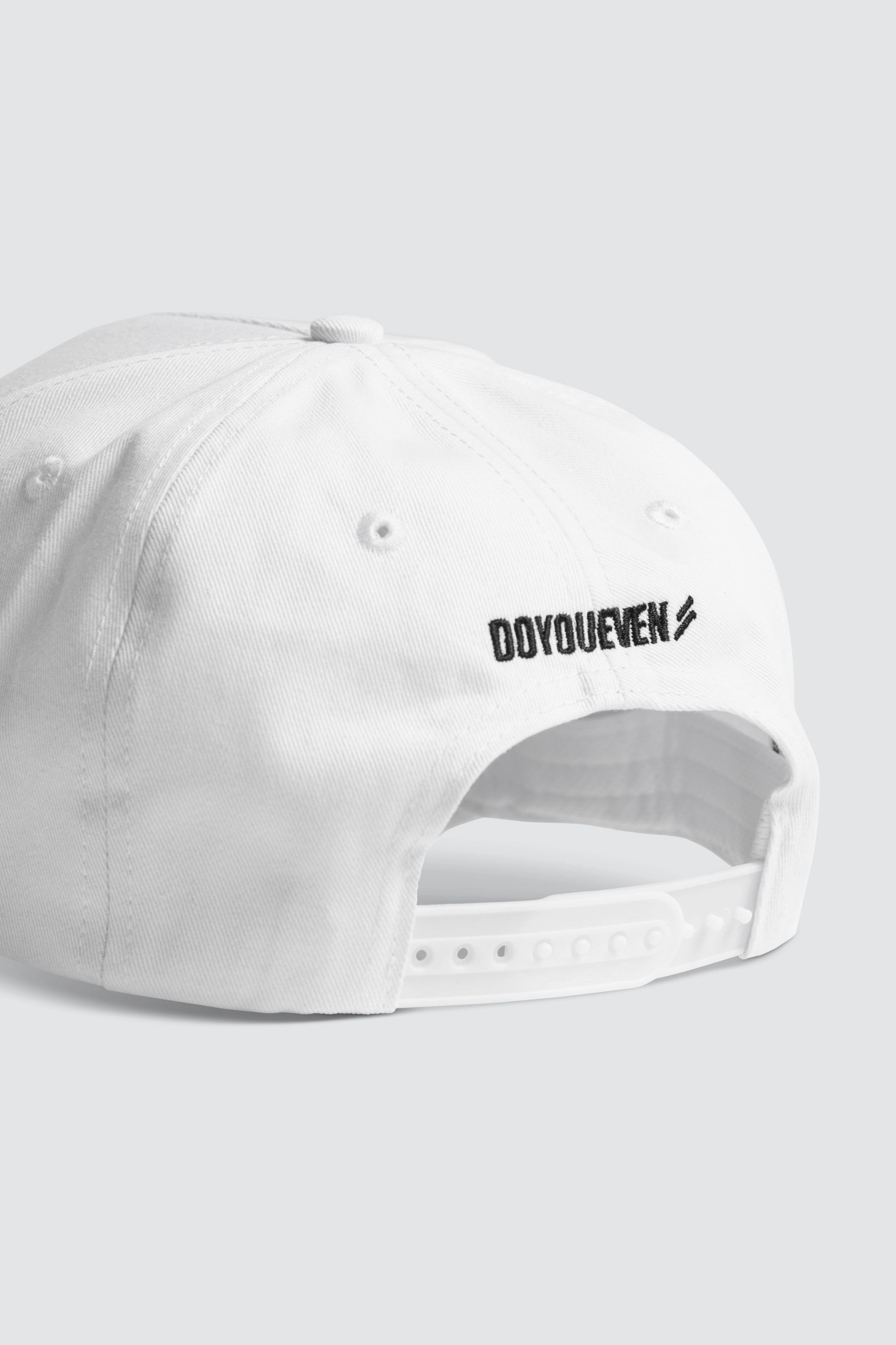 Marked A-Frame Cap - White