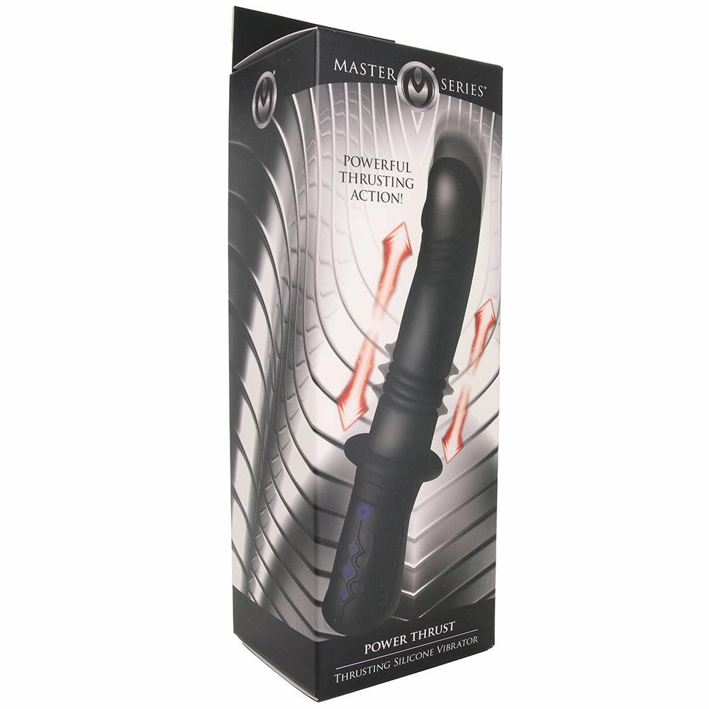 Master Series Power Thrust Thrusting Silicone Vibe