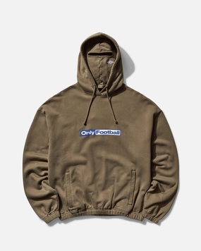 Men's Only Football Masked Hoodie Army Green