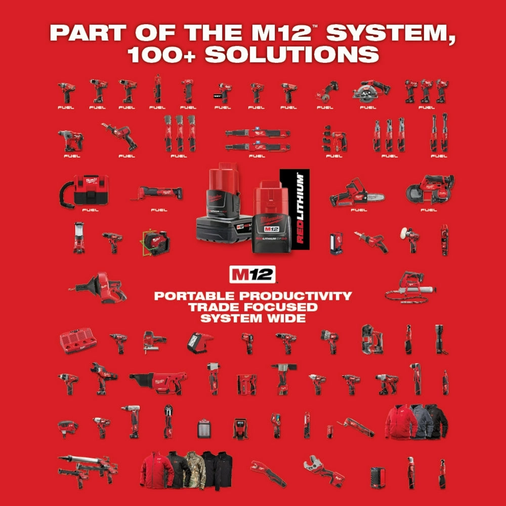 Milwaukee 2324-21 M12 12V 360 Cordless M-Spector 10' Inspection Camera