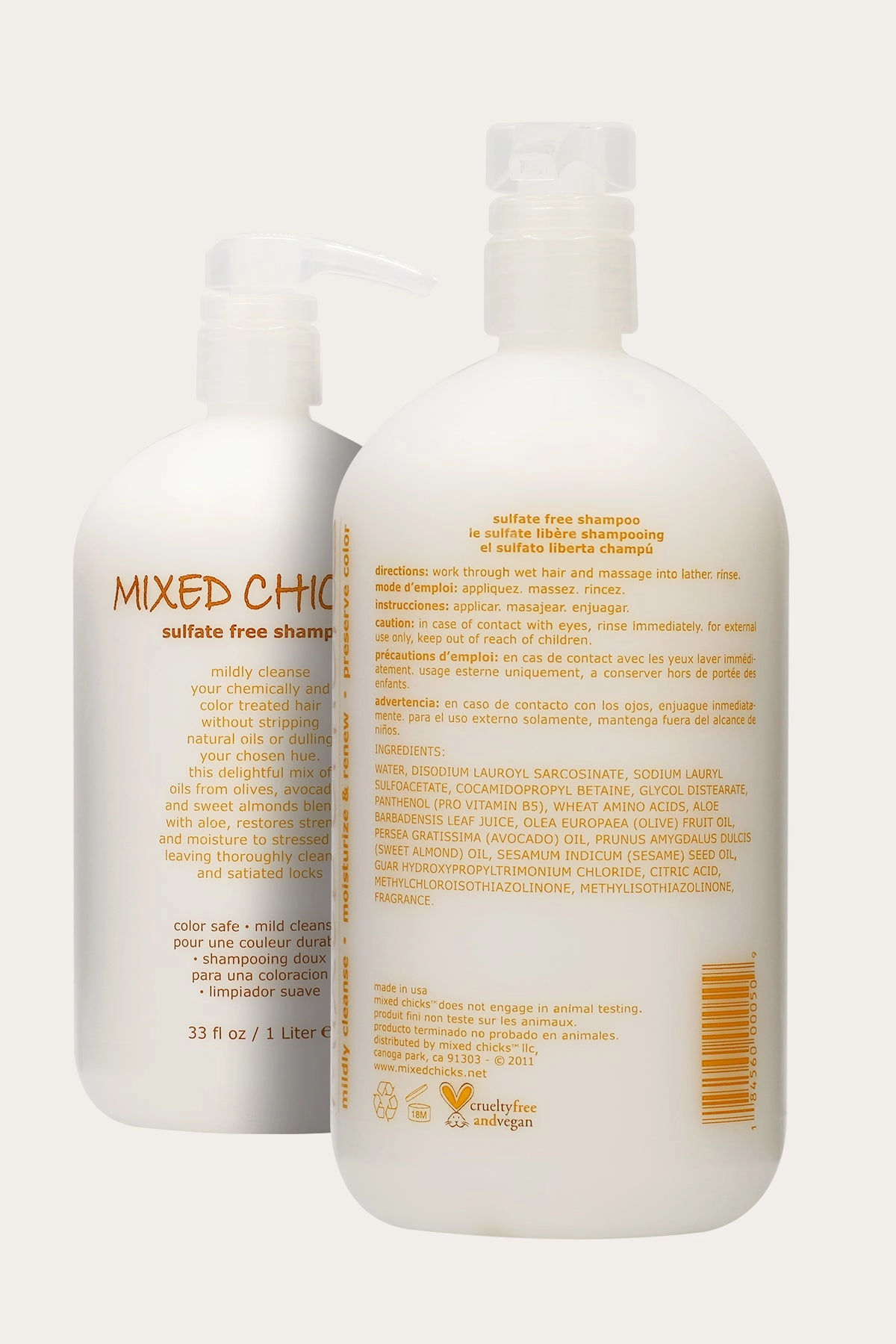 MIXED CHICKS SULFATE FREE SHAMPOO