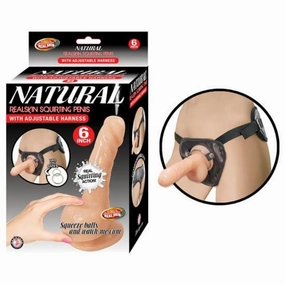 Natural Realskin Squiting Penis - Flesh