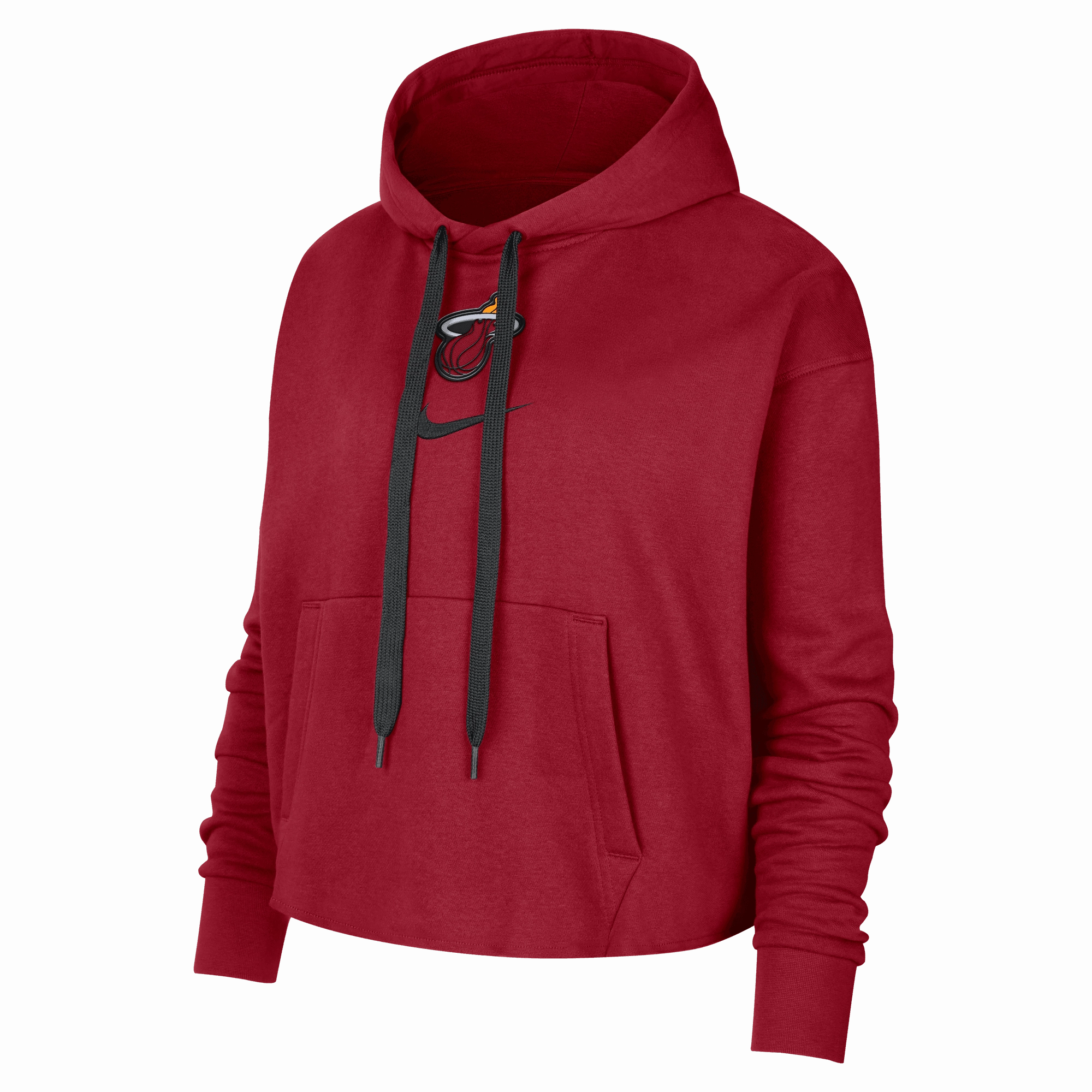 Nike Miami HEAT Courtside Fleece Pullover Women's Hoodie