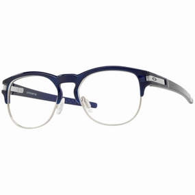 Oakley Men's Eyeglasses - Polished Ice Blue Plastic Square Frame | OAKLEY 0OX8134 3