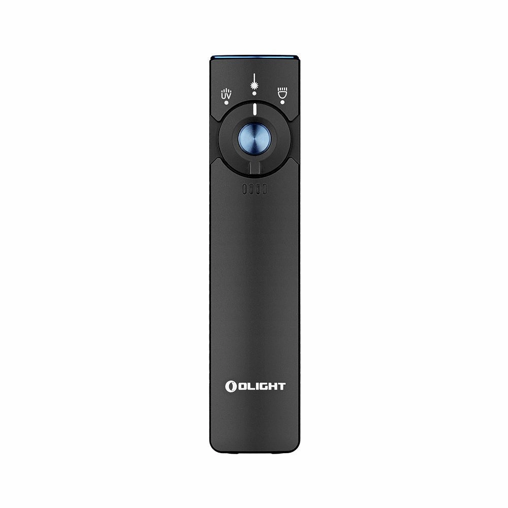 OLIGHT ARKFELDPRO - Olight Arkfeld Pro Flat EDC Flashlight with UV Light & Green Laser