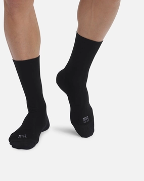 Pack of 2 pairs of reinforced men's socks Black Ultra Resist