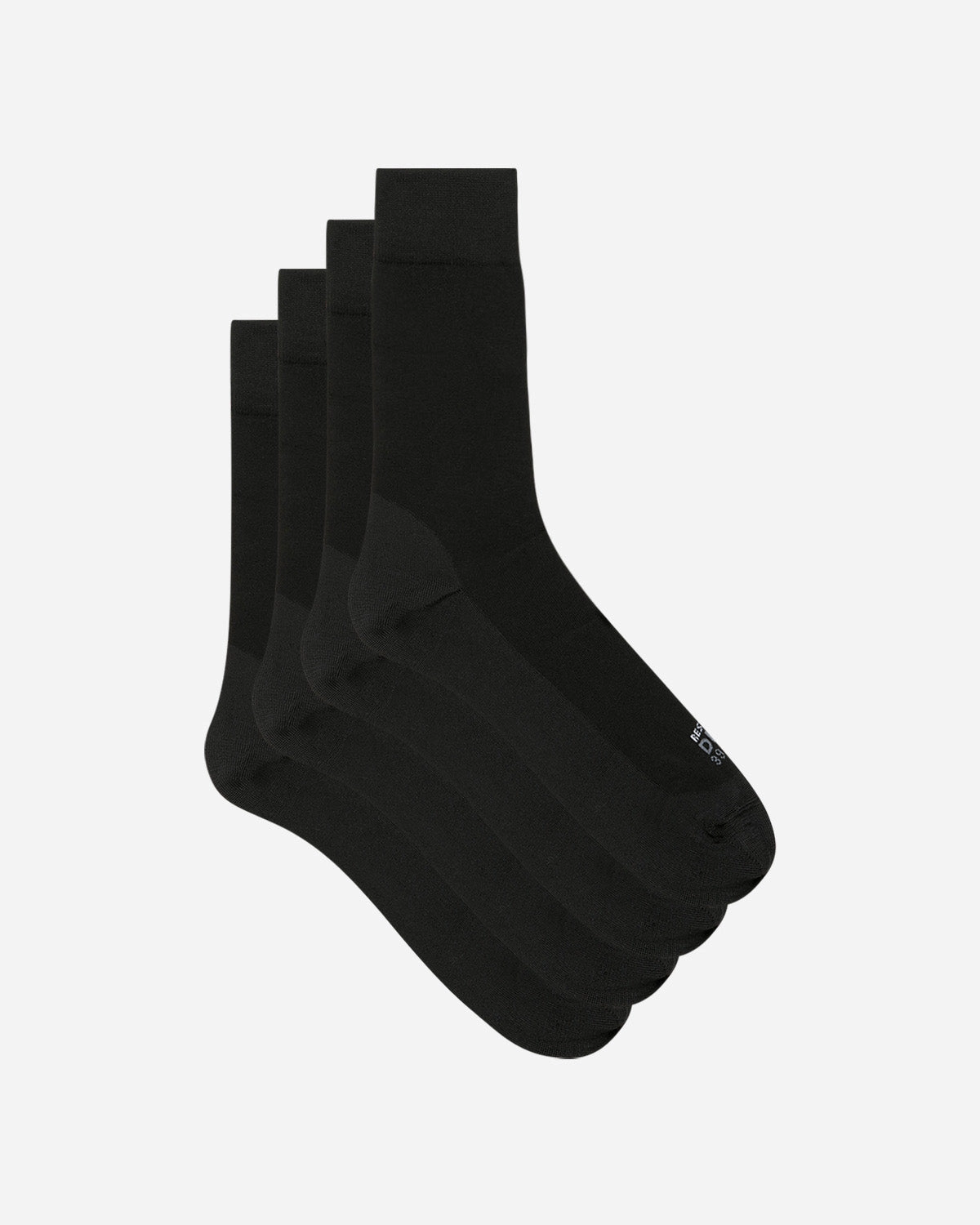 Pack of 2 pairs of reinforced men's socks Black Ultra Resist