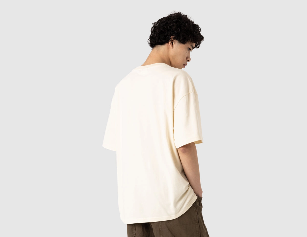 Parlez Dale Oversized T-Shirt / Ecru