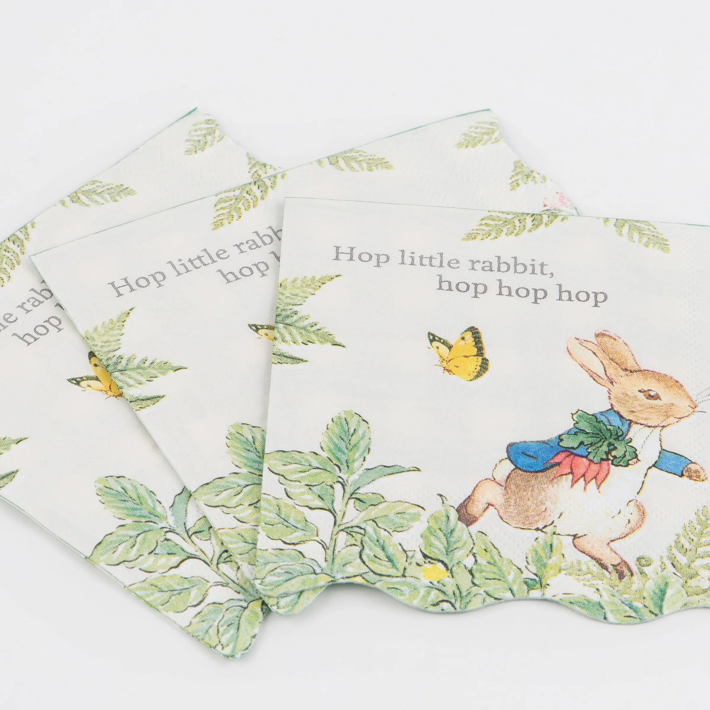 Peter Rabbit In The Garden Napkins