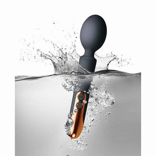 RocksOff - Oriel Rechargeable Wand Massager (Black)