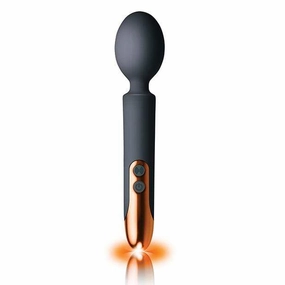 RocksOff - Oriel Rechargeable Wand Massager (Black)
