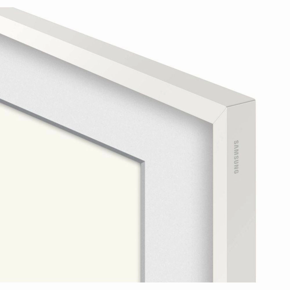 Samsung 65" The Frame Customizable Bezel - Modern White was (2021 Model)