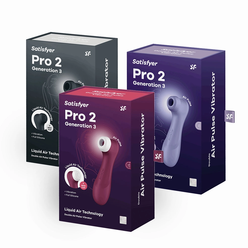 Satisfyer Pro 2 Gen 3 Liquid Air Pulse Clitoral Vibrator
