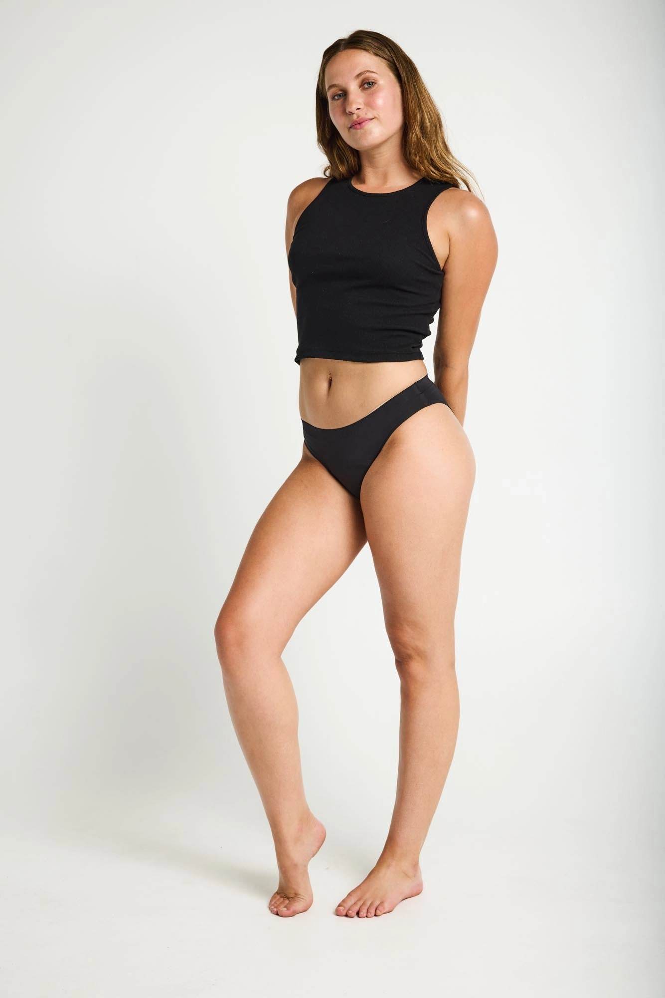 Seamfree Bikini Moderate Black
