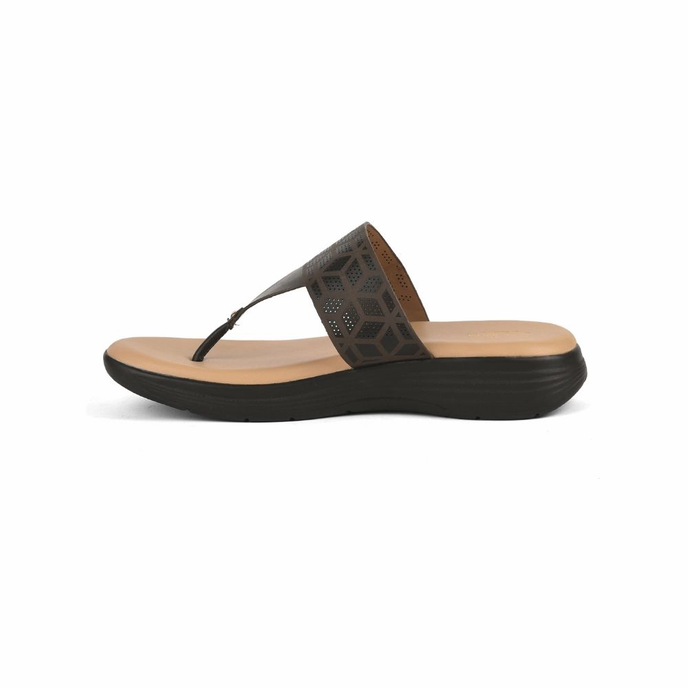 Senorita Casual (Brown) Slipper For Ladies SMT-6 By Liberty