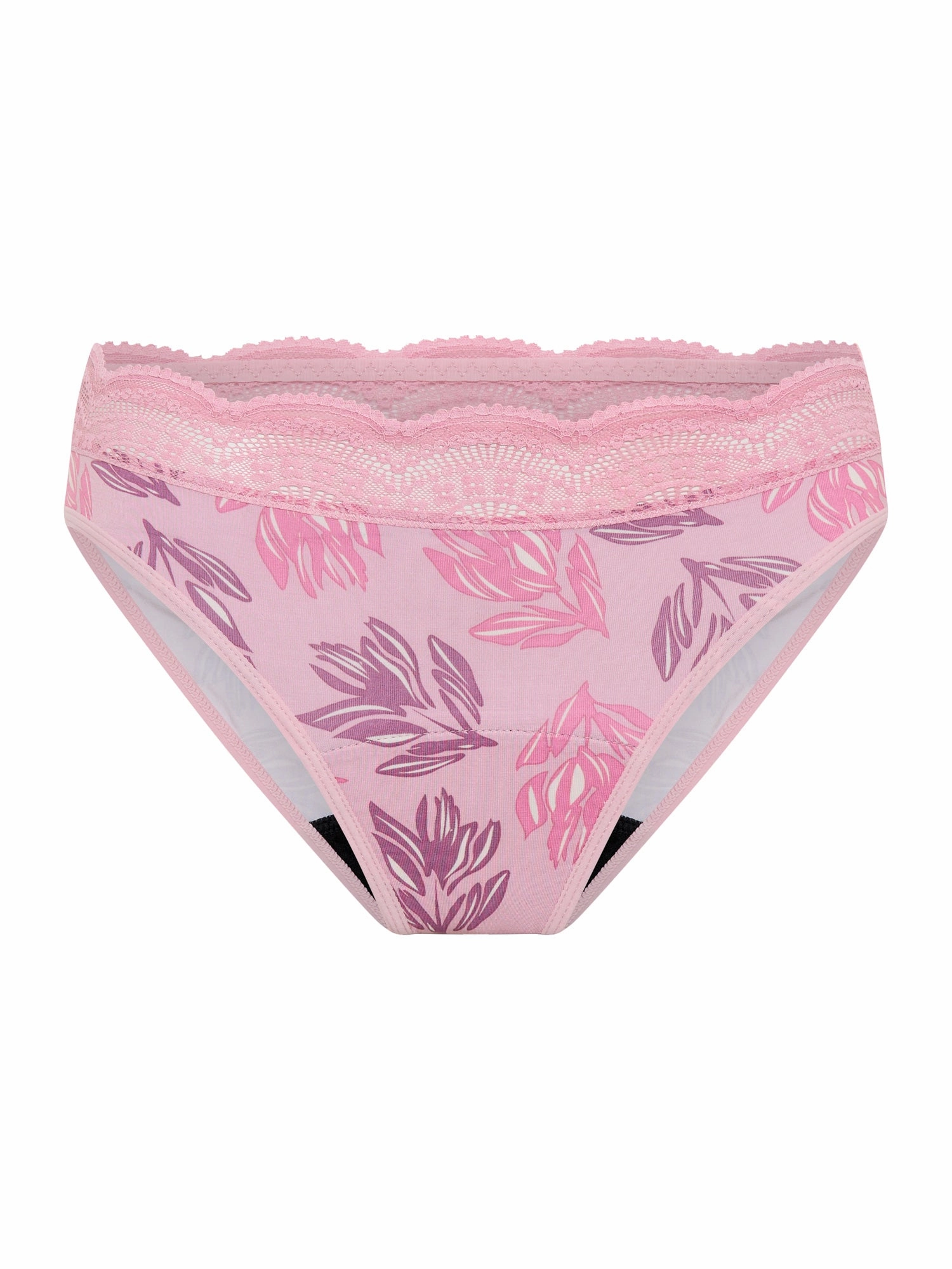 Sensual Hi Waist Bikini Moderate Cassia Pink