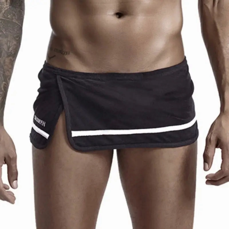 Seobean Men's Cotton Boxer Shorts Breathable Sexy Underwear 90508
