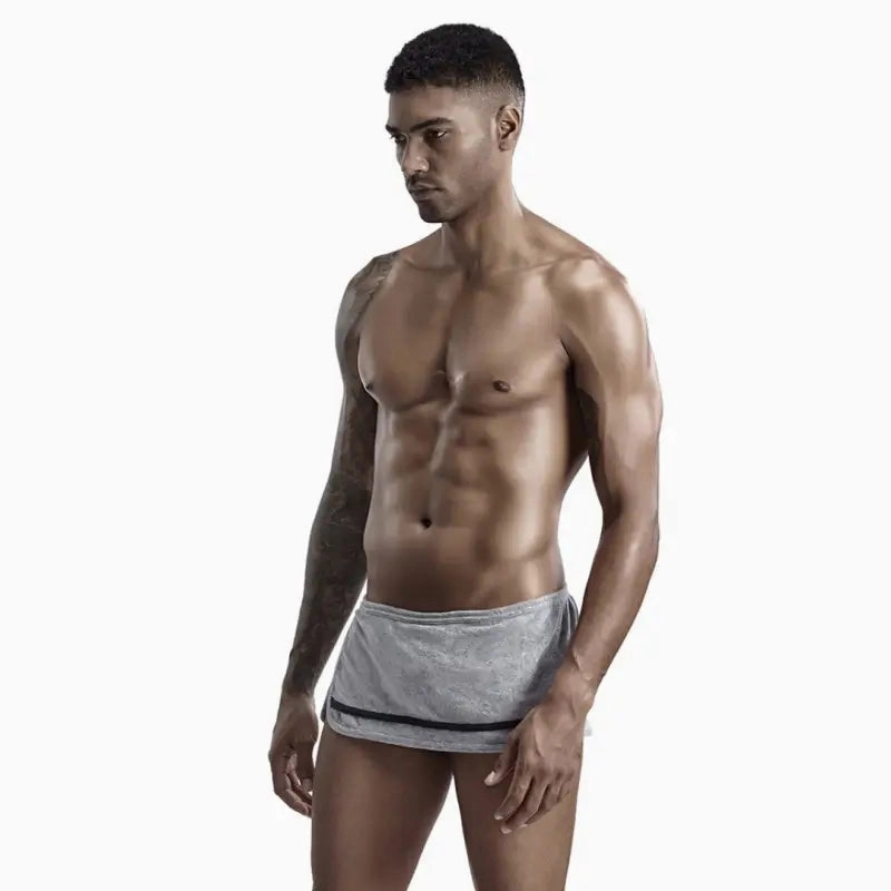 Seobean Men's Cotton Boxer Shorts Breathable Sexy Underwear 90508