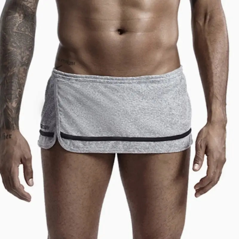 Seobean Men's Cotton Boxer Shorts Breathable Sexy Underwear 90508