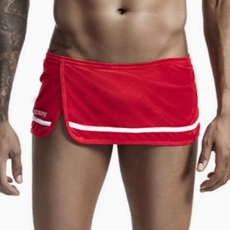 Seobean Men's Cotton Boxer Shorts Breathable Sexy Underwear 90508