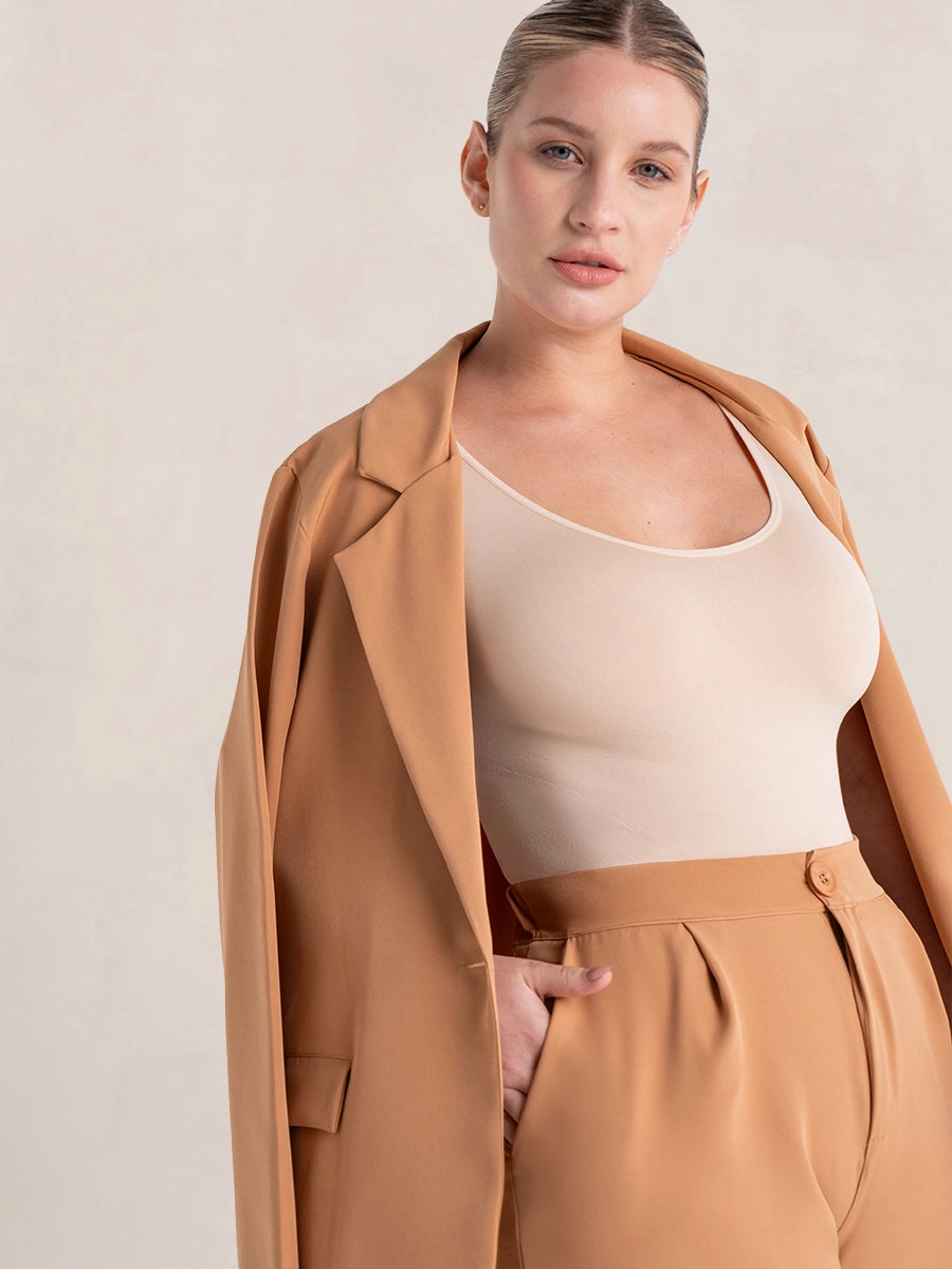Shapermint Essentials All Day Every Day Short Sleeve Bodysuit