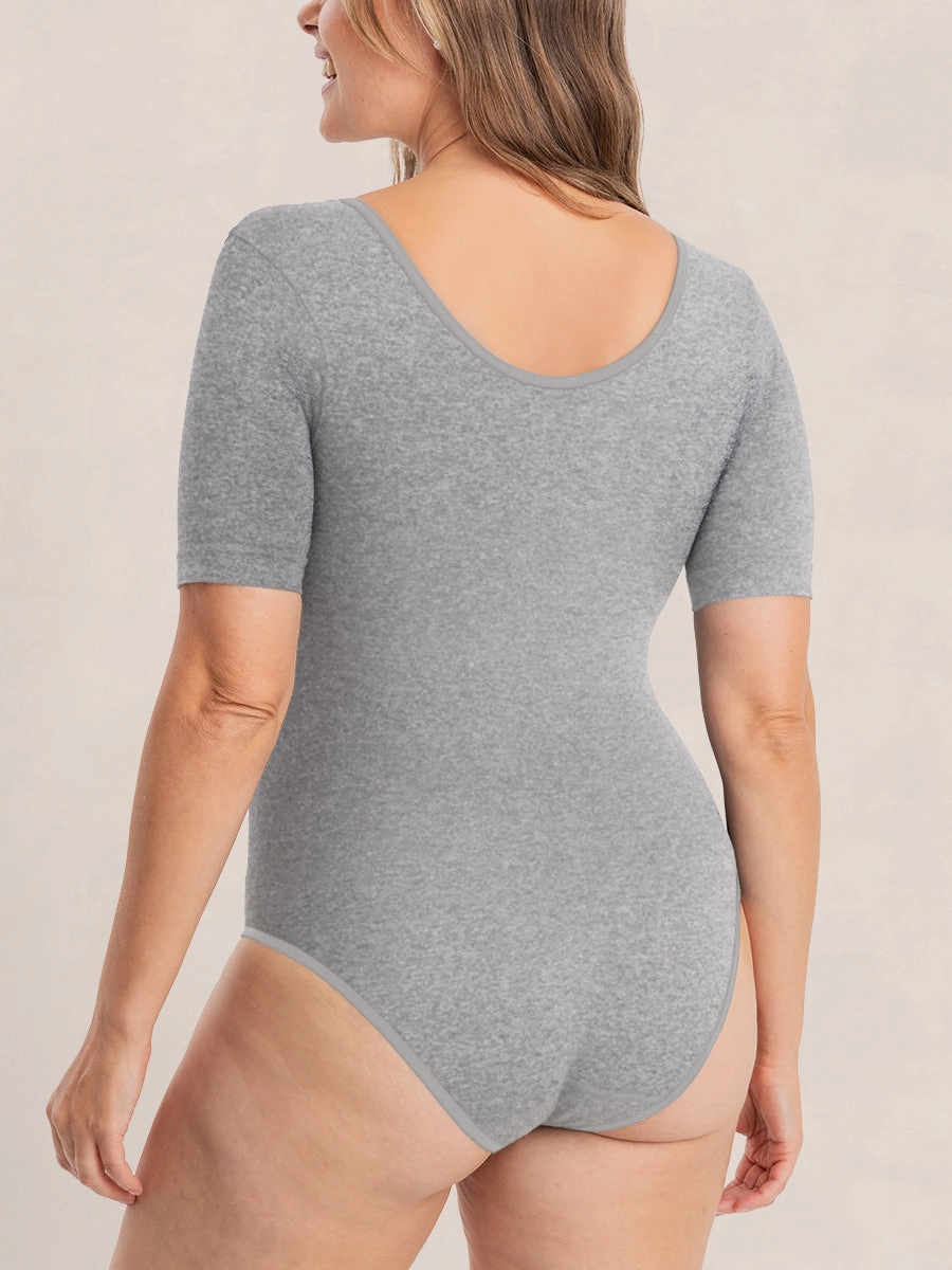 Shapermint Essentials All Day Every Day Short Sleeve Bodysuit