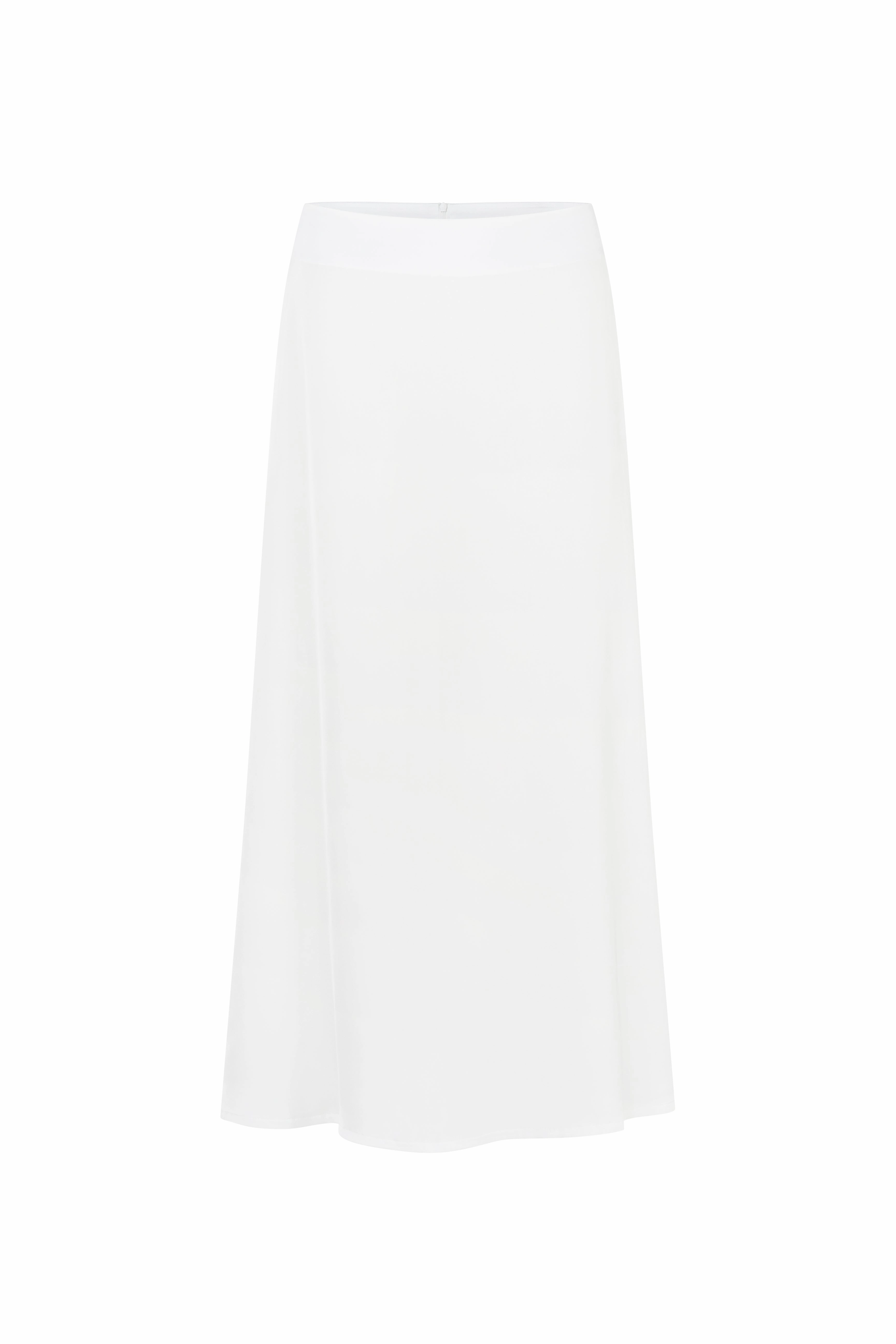 Silk Skirt Black