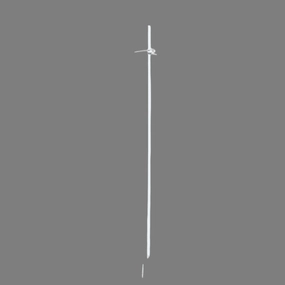 SunGuard Pointed Fiberglass Post, Undrilled