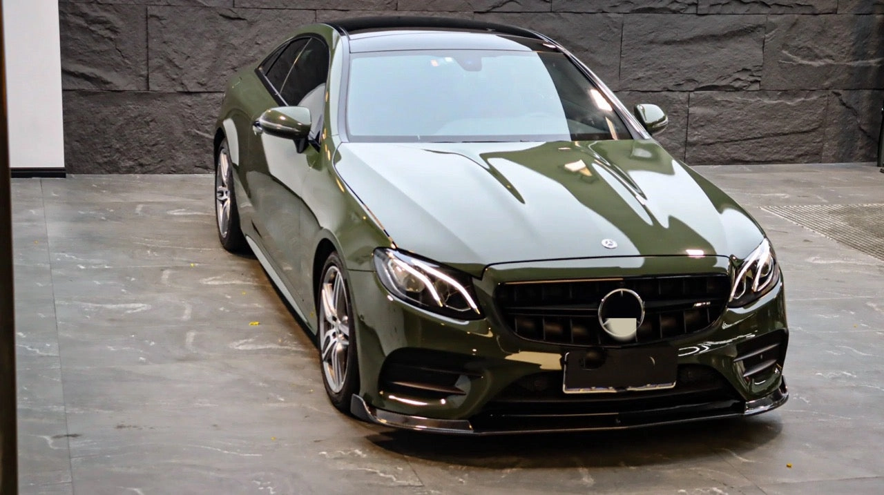 Super Gloss Black Olive Vinyl Wrap