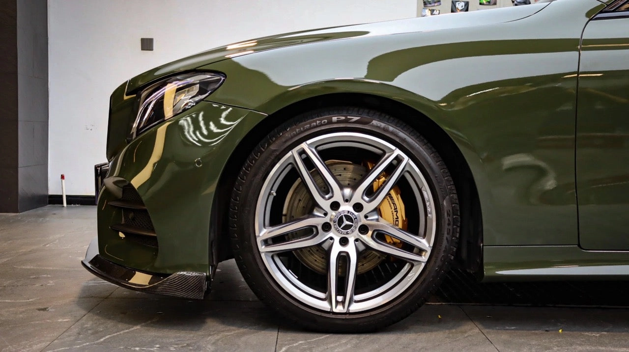 Super Gloss Black Olive Vinyl Wrap
