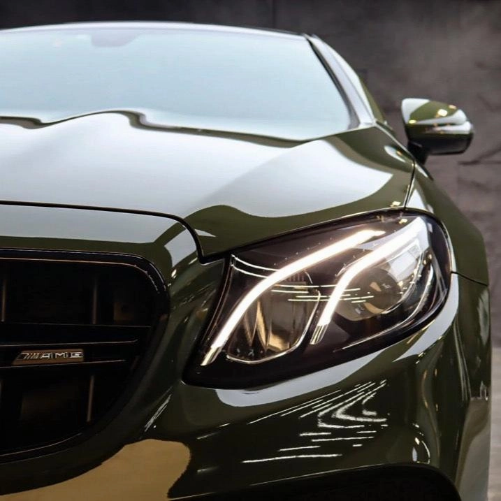 Super Gloss Black Olive Vinyl Wrap