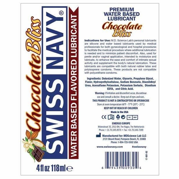Swiss Navy - Flavored Water Based Lubricant