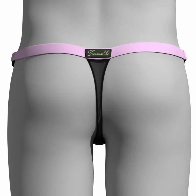 Tauwell Men's T-Back Thongs Soft Underwear with 4-Way Stretch 25105