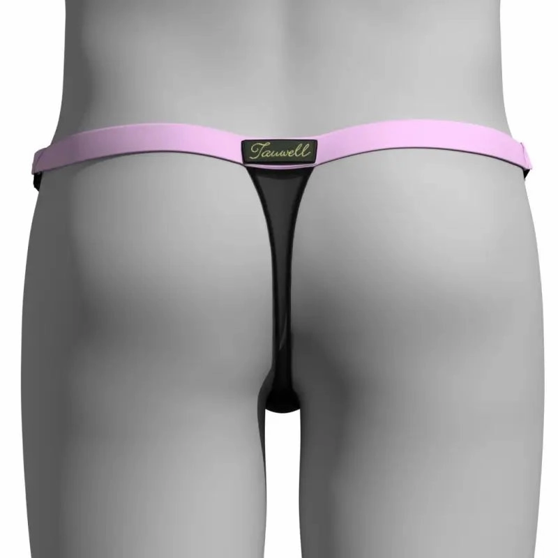 Tauwell Men's T-Back Thongs Soft Underwear with 4-Way Stretch 25105