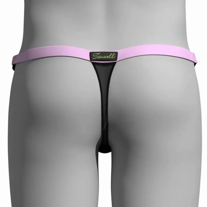 Tauwell Men's T-Back Thongs Soft Underwear with 4-Way Stretch 25105