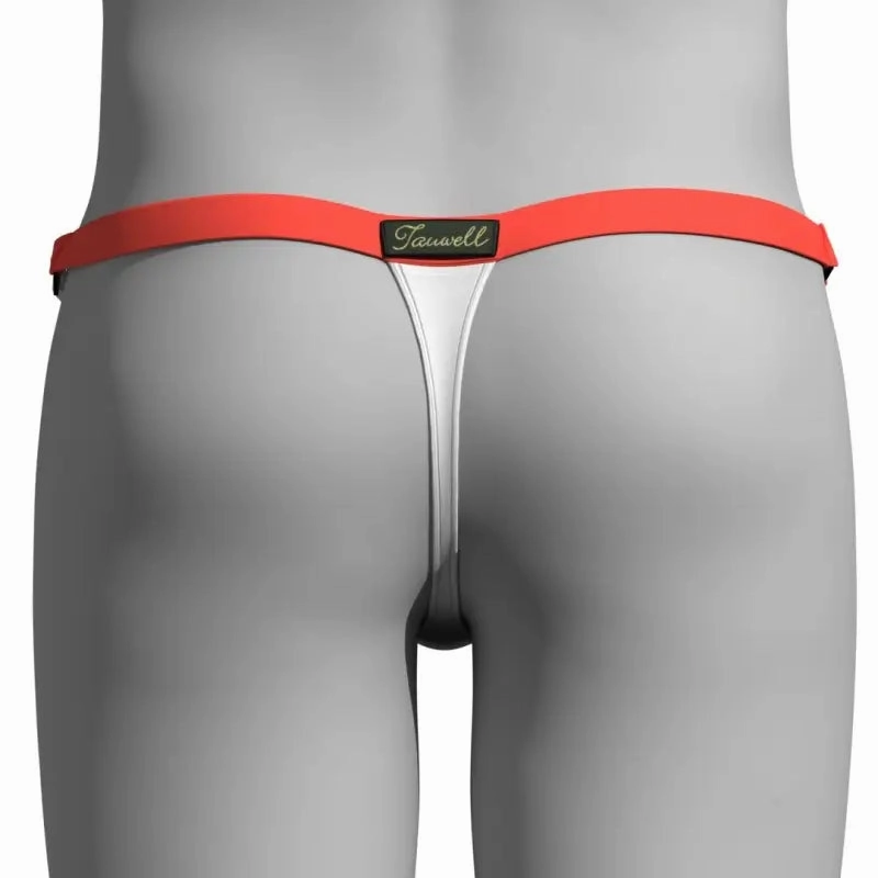 Tauwell Men's T-Back Thongs Soft Underwear with 4-Way Stretch 25105
