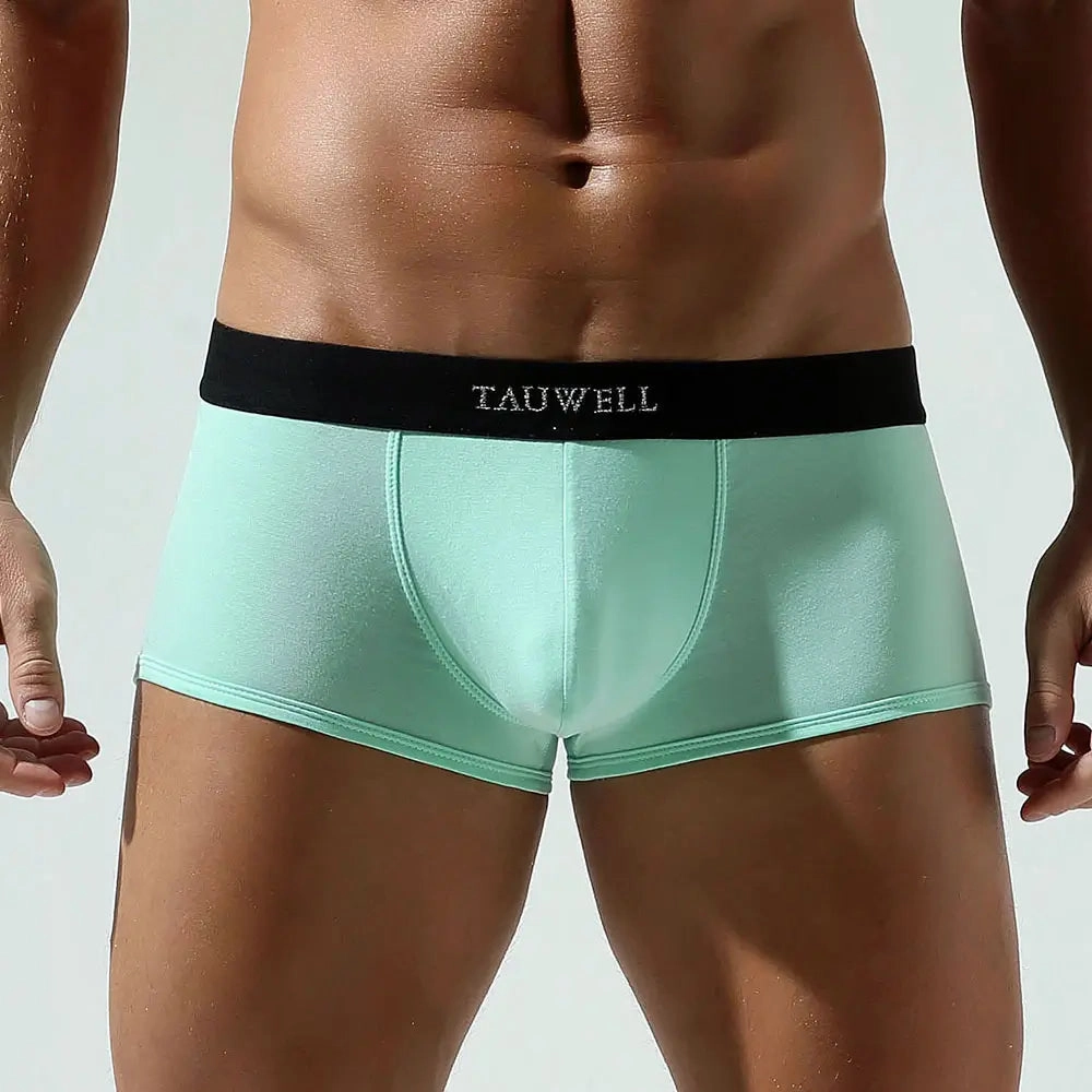 Tauwell Men's Trunks - Moisture-Wicking Boxer Briefs with Supportive Pouch 24203