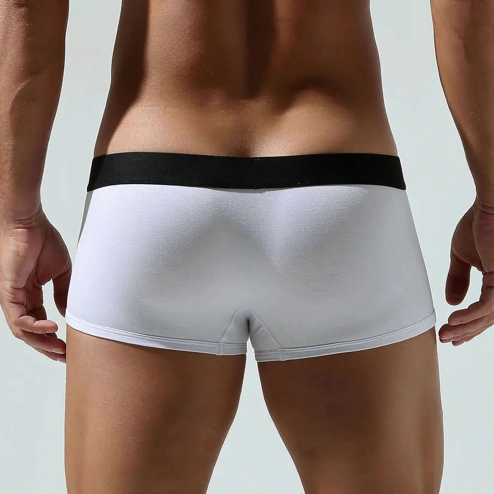 Tauwell Men's Trunks - Moisture-Wicking Boxer Briefs with Supportive Pouch 24203