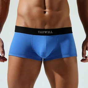 Tauwell Men's Trunks - Moisture-Wicking Boxer Briefs with Supportive Pouch 24203