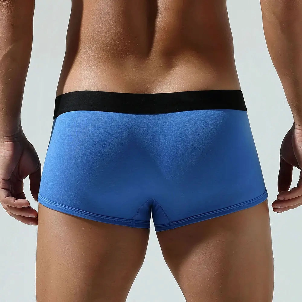 Tauwell Men's Trunks - Moisture-Wicking Boxer Briefs with Supportive Pouch 24203